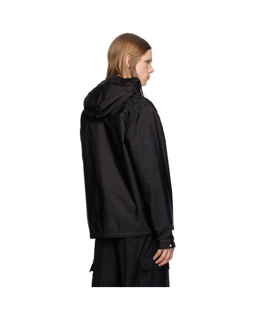 Moncler Black Remoray Hooded Jacket for men