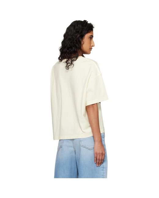 Vivienne Westwood Red Off- Cotton Jersey 96 Switch Box T-Shirt