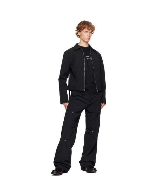 HELIOT EMIL Black Adsum Jacket for men