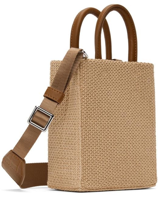 Axel Arigato Brown Shopping Mini Bag for men