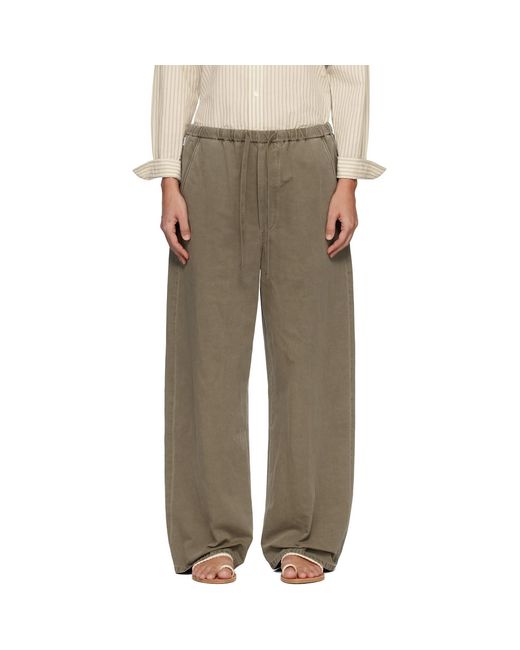 Citizens of Humanity Natural Khaki Aurora Pull On Trousers