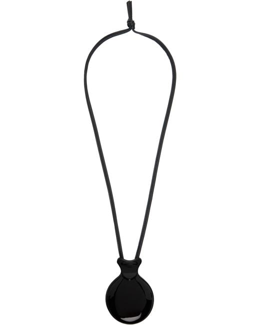 Lemaire Castanet Necklace in Black | Lyst