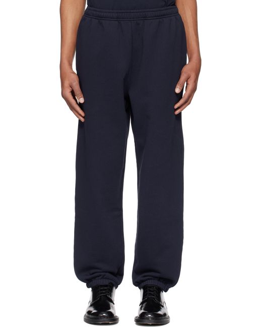 Acne Blue Organic Cotton Sweatpants for men