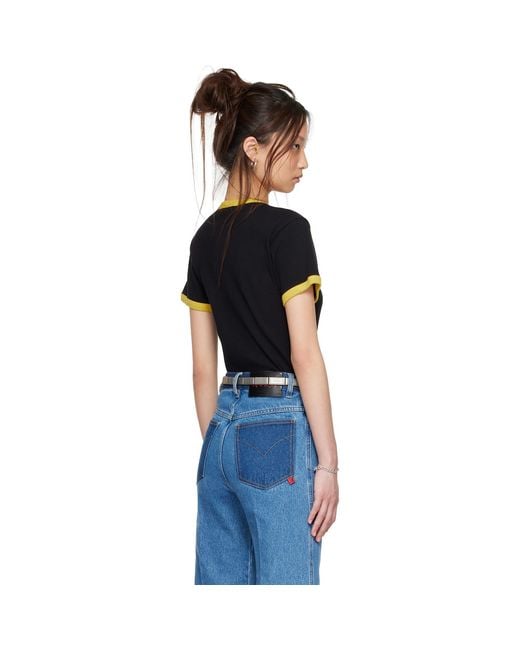 Lu'u Dan Black Bruce Lee X Lựu Đạn Ringer T-Shirt