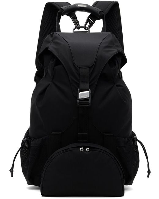 Adererror Black Badin Backpack for men