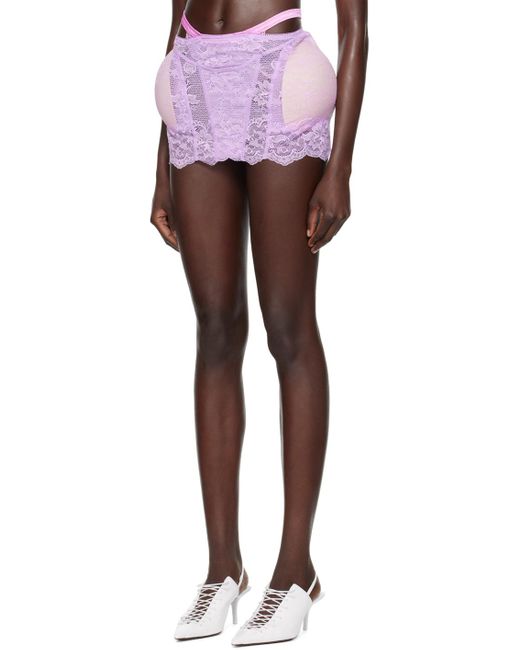Jean Paul Gaultier Multicolor Shayne Oliver Edition Miniskirt