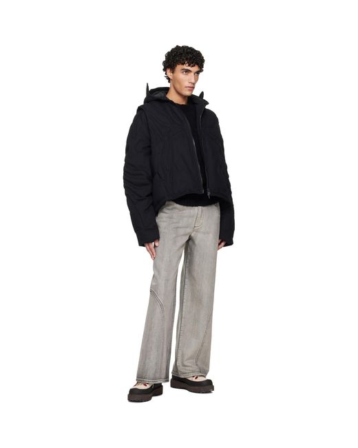 HELIOT EMIL Blue Vertebrae Jacket for men