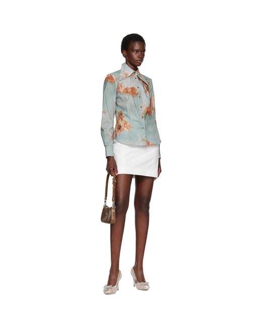 Vivienne Westwood Blue Violin Shirt