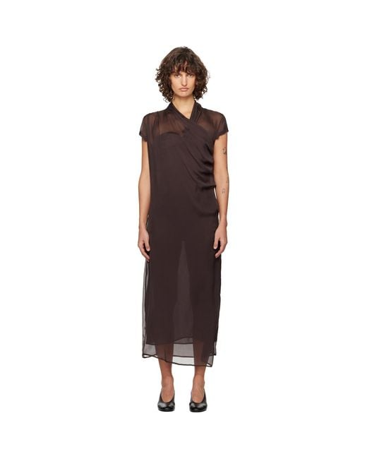 Paloma Wool Black Sully Maxi Dress