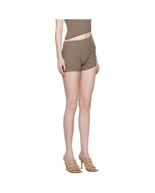 Isa Boulder Black Parallel Shorts