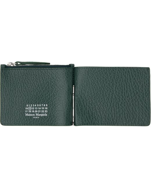 Maison Margiela メンズ グリーン マネークリップ ウォレット【公式通販】