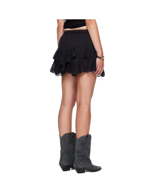Isabel Marant Black Jocadia Skort