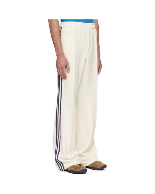 Wales Bonner Natural Off- Adidas Originals Edition Jab Track Pants for men
