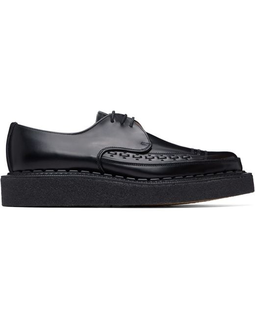 George Cox Black Diano Derbys for men