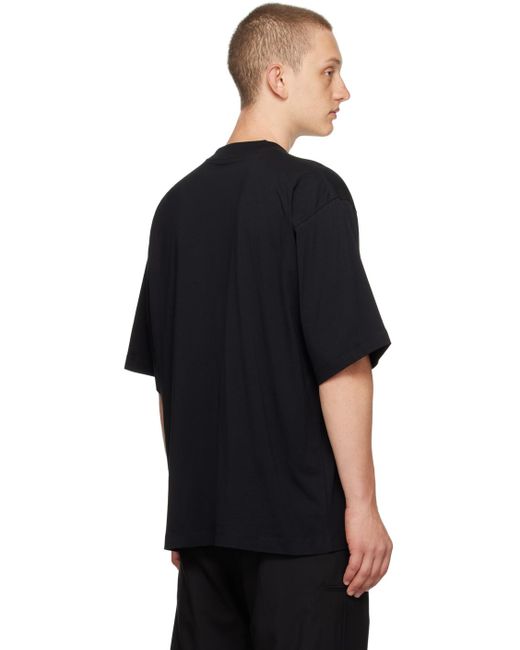 Marni Black Circular T-shirt for men