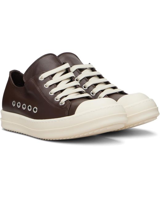 Rick Owens Black Temple Extreme Low Sneakers