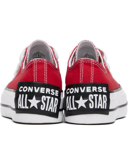 Converse Black Chuck Taylor All Star Lift Platform Sketch Low Top Sneakers