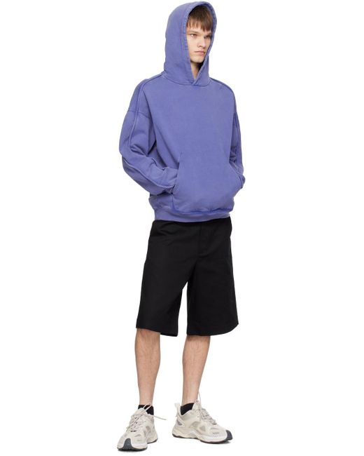 Axel Arigato Blue Kansas Hoodie for men