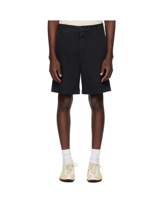 A.P.C. Black Andrew Shorts for men