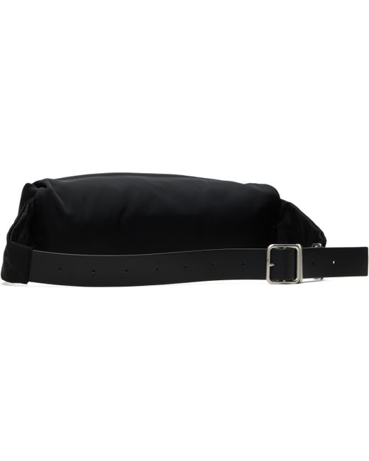 メンズ Jil Sander ブラック Soft ベルトバッグ Black