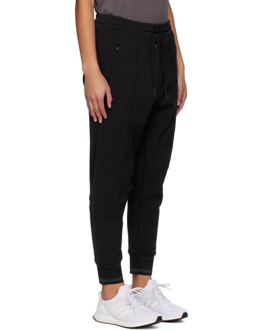 Y-3 Black Relaxed-fit Lounge Pants