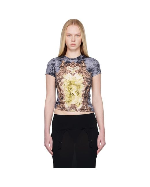 Jean Paul Gaultier Black 'The Médaillon' T-Shirt
