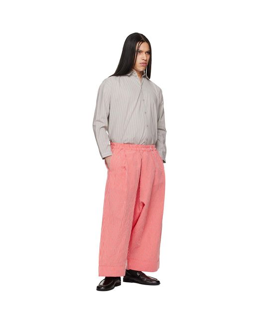 Toogood Pink 'The Baker' Trousers for men