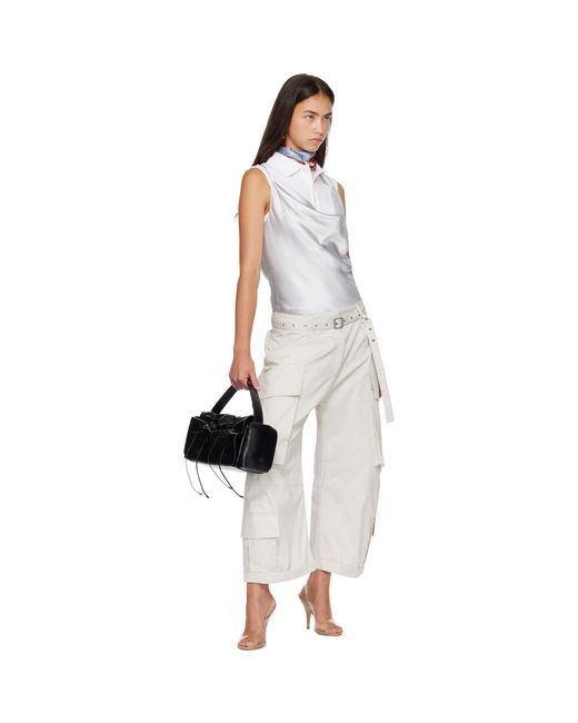 Acne Black Multipocket Shoulder Bag