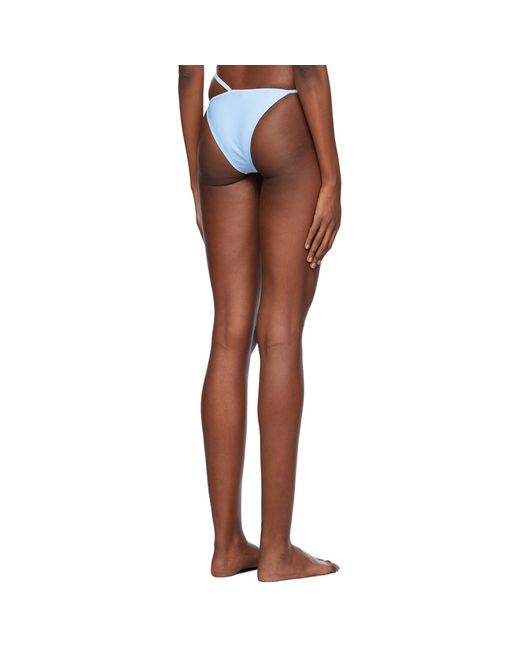 Gcds Black Blue Hardware Bikini Bottom