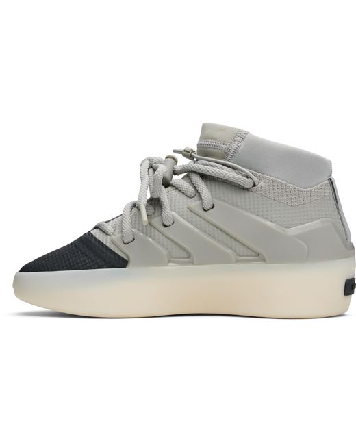 Baskets One Model Gris Et Noir Édition Adidas Originals Fear Of God en coloris Black