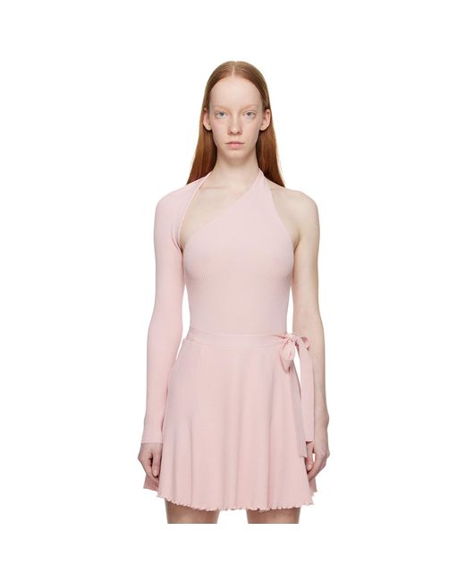 Live The Process Pink Eclipse Bodysuit