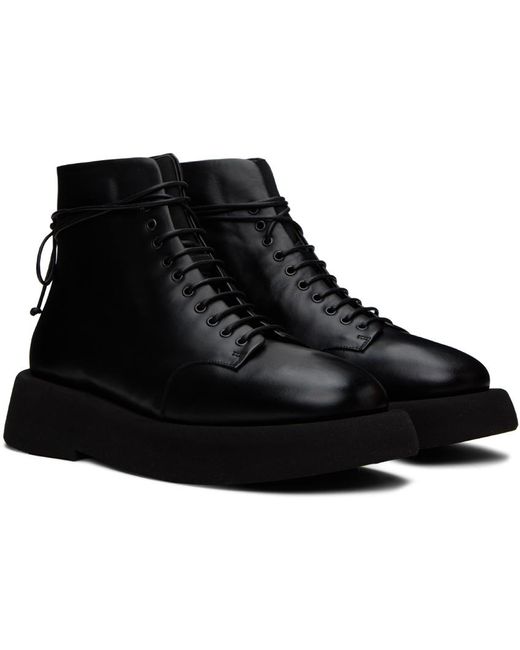 Marsèll Black Gommellone Boots for men