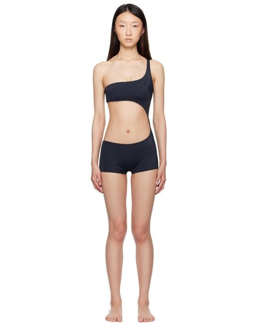 Paloma Wool Black Flann Swimsuit