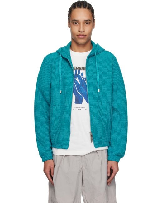 Adererror Blue Lunel Zip-Up Product. 30 Hoodie for men