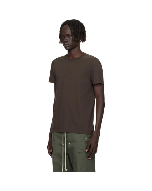 Rick Owens Black Concordians Short Level T-Shirt for men
