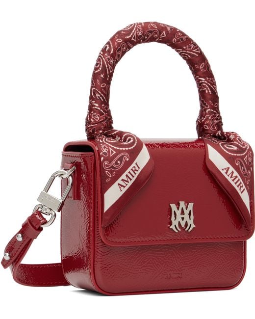 Amiri Red Micro Ma Bag