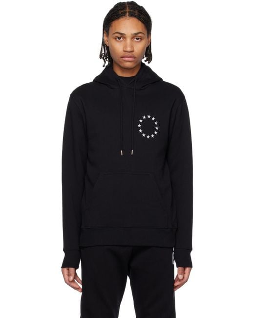 Etudes Studio Black Klein Hoodie for men