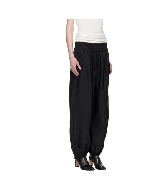 Willy Chavarria Black Adidas Originals Edition Dress Twill Track Pants