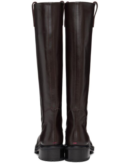 Aeyde Black Henry Tall Boots