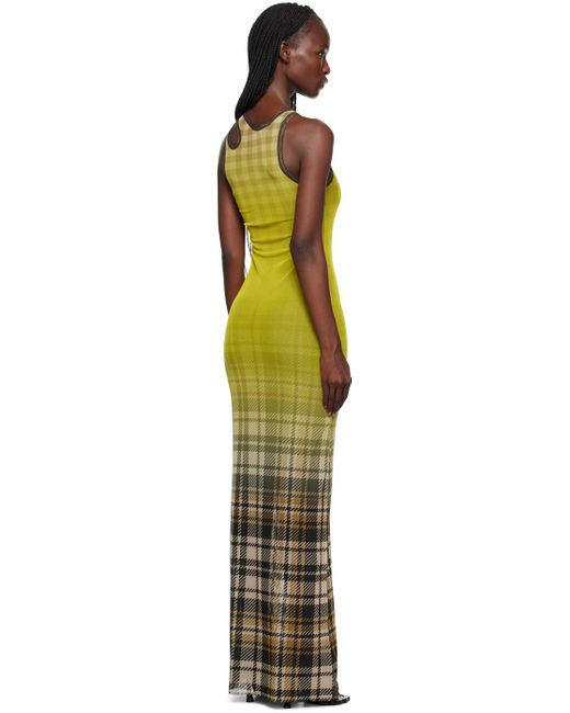 OTTOLINGER Black Yellow Cutout Maxi Dress