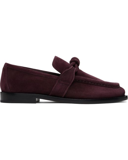 Bottega Veneta パープル Astaire ローファー Black