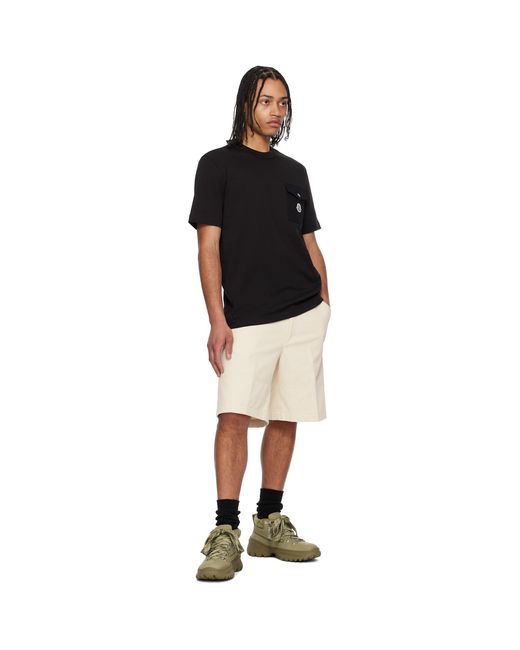 Moncler Black Archivio Ss T-Shirt for men