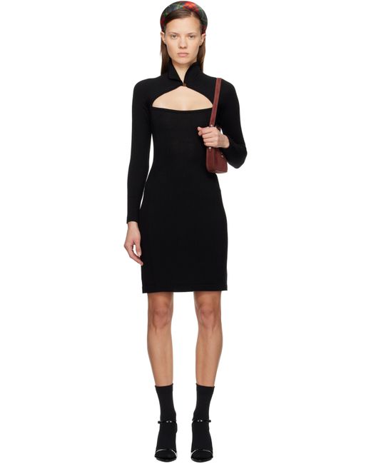 Vivienne Westwood Black Pamela Minidress