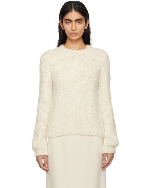 Gabriela Hearst Off-white Dalton Sweater