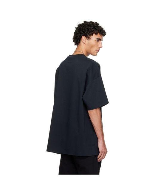 Fear Of God Black Holiday Ponte 90S T-Shirt for men