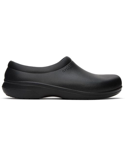 Crocs™ On-the-clock Work Clogs in Black for Men | Lyst