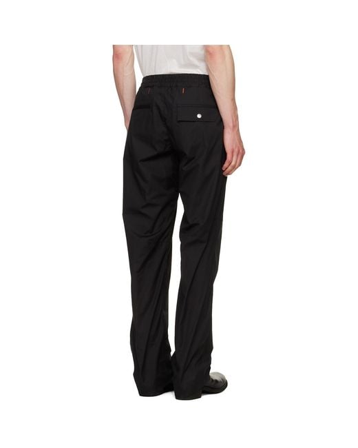 JKEEFER Black Anthony Cargo Pants for men