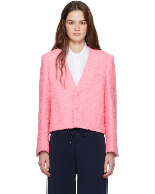 MSGM Pink Giacca Jacket
