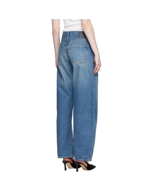 Levi's Blue Drop Barrel Jeans