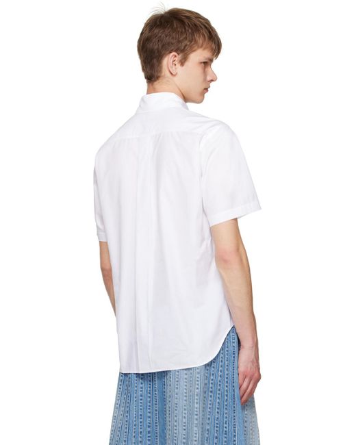 STEFAN COOKE White Bows Shirt for men